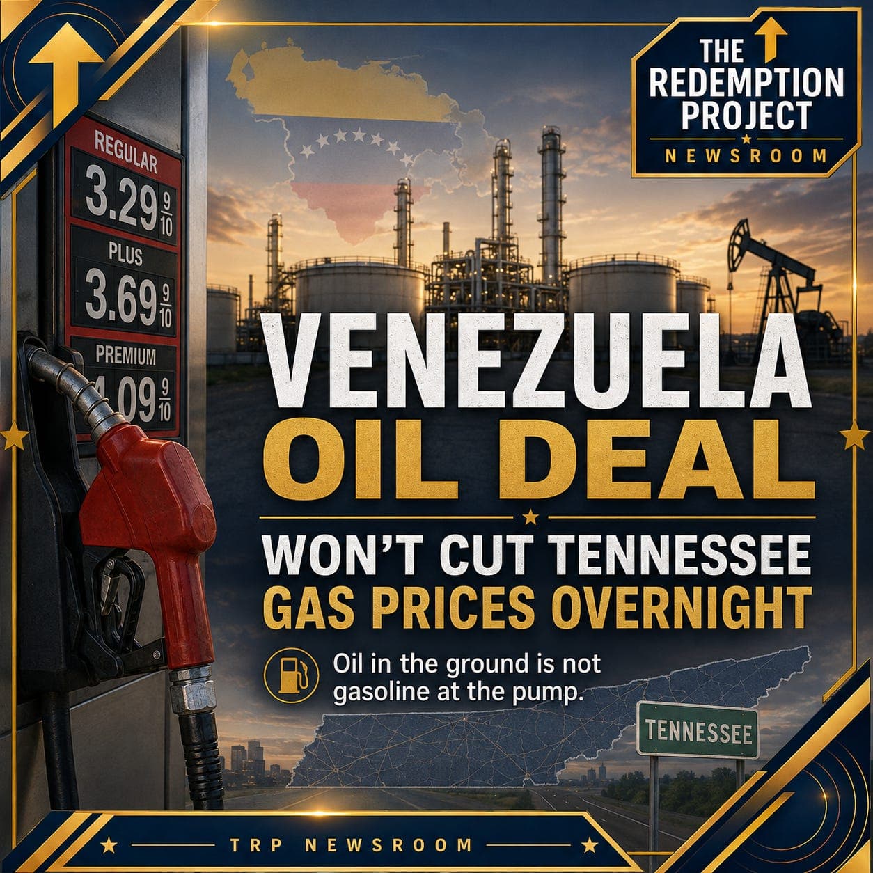 Why the Venezuela Oil Deal Will Not Change Tennessee Gas Prices Overnight artwork