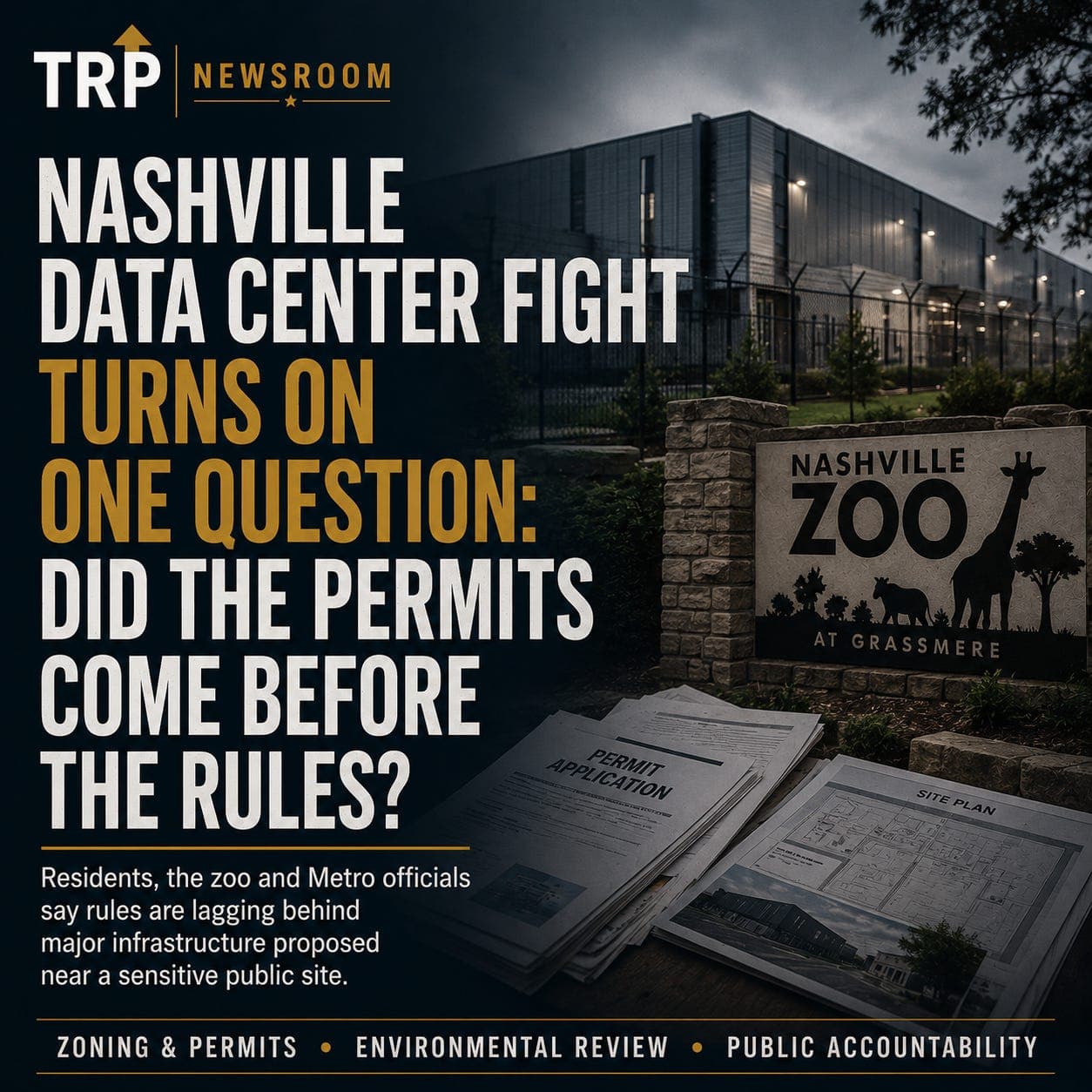 Nashville data center fight turns on one question: did the permits come before the rules? artwork